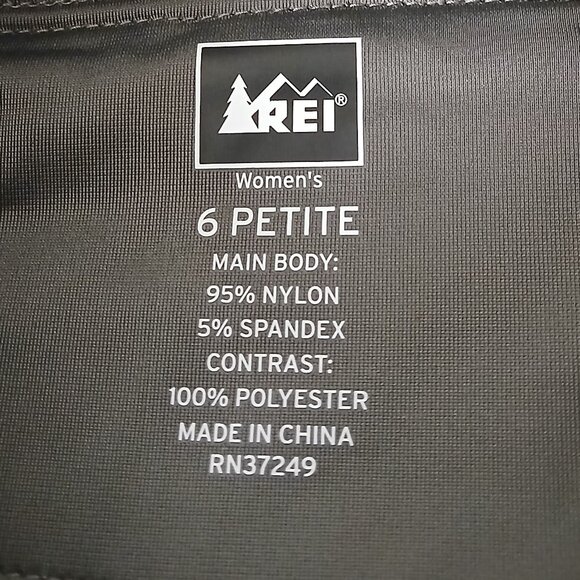 REI Hiking Pants 6P Convertible Gray NEW - Picture 9 of 10